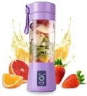 Purple Portable Blender Juicer Cup USB Rechargeable Smoothie Mixer Fruit Machine