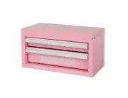 Kobalt Mini 2 Drawer Steel Tool Box Pink 25th Anniversary VALENTINES GIFT!