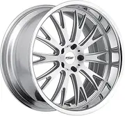 TSW MONACO Silver Wheel with Painted Finish (22 x 10.5 inches /5 x 4 inches, 50 mm Offset)