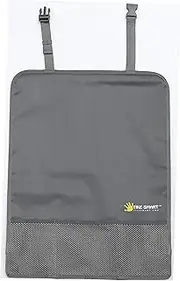 TIKE SMART Kick Mat Clean-Edge - Parent Large - w/Mesh Pocket Gray (Grey)