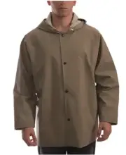 Tingley J12148 Magnaprene Flame Resistant Rain Jacket Tan XL FR ASTM D6413