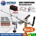 Professional Kitchen Sharpening System Fix-angle Knife Sharpener With 4 Stones A