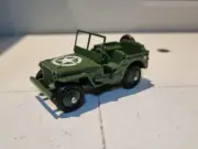 Willys Jeep Dinky Toy 153 US Army MB Green us 1:43 Diecast Scale Model Car 1945