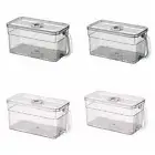Stackable Fridge Drawers Organizer Bins Fruit Containers Fresh Keeper Drawers