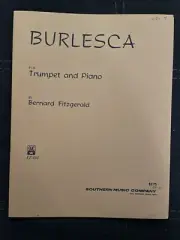 Burlesca for Trumpet and Piano by Bernard Fitzgerald: Southern Music Comp-ST161