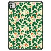 iPad Pro 11-inch (M4) iPad Impact Case Clover Hearts Creme