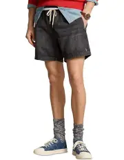 [Polo Ralph Lauren] 5.5-Inch Polo Prepster Denim Short in Blue