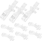 EXQUIMEUBLE 20pcs Window Treatments Sheer Curtain Decor Blind Clips Universal Valance Clips for Vertical Blinds