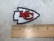 CUSTOM MADE Fully Embroidered Like KC Chiefs Patch Iron On and/or Sew On