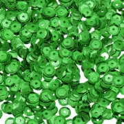 Loose Sequins 1400Pcs Cup Embroidery Sequins for Crafts Sewing,Grass Green