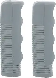 2Pcs PVC Wheelchair Handle Grips Durable Non for Comfortable Control Easy Installation Replacement Parts for Wheelchair Handles Stylish and Practical