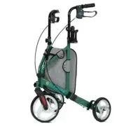 Elenker 3 Wheel Walker for Seniors, Foldable Rollator Walker - Green