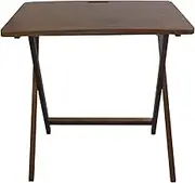 American Trails Arizona Folding Table with Solid American Hardwood - Walnut