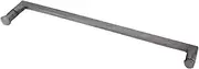 Stainless Steel Entry Door Pulls,Bathroom Glass Door Handle,Towel Bar Back-to-Back Single Side Door,Shower Grab Bar(Color 4,Hole Distance 400mm)