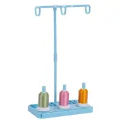 Embroidery Thread Spool Holder Stand Sewing Machine Accessories Three Spool T...