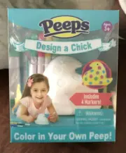 EASTER PEEPS DESIGN A CHICK, COLOR IN YOUR OWN PEEP. GREAT FOR EASTER BASKET