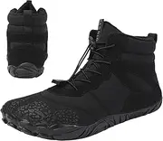 Barefoot Boots Men | Barefoot Shoes Wide Toe Box | Waterproof Quick Drying Barefoot Shoes Men Women Wide Toe Box Winter Trainer Minimalist Zero Drop Sole Boots Sneakers Puchen