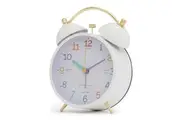 LEARN The Time White Alarm Clock by One Six Eight London