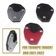 Kickstand Side Enlarger Pate Aftermarket Fit For Triumph Trident 660 2021-2022