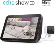 Echo Show 8 (2Nd Gen, 2021 Release) - Charcoal Bundle with Blink Mini
