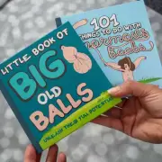 SET OF 2 - Little Books of Big Old Balls & Giant Boobs Adult Funny Gag Joke
