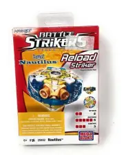 Battle Strikers Turbo Tops Nautilus 29452 Magnext Mega Bloks Series 1 NEW SEALED