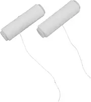Abaodam 2Pcs Invisible Elastic Fishing Line for Sea Fishing Stretchy Clear Thread for Bait Tying Easy Use No Knots Versatile for Freshwater and