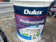 DULUX 4 LITRE PRO INTERIOR/EXTERIOR MATT WHITE COLOR PAINT