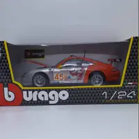 在飛比找蝦皮購物優惠-微型壓鑄 Bburago 1/24 保時捷 911 GT3 