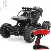RC Cars Remote Control Off Road Monster Truck 4WD Dual Motors LEDs Rock Crawler