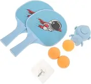 Totority Indoor Hanging Table Tennis Trainer Set Cute Pong Game for Parent Interaction Improves Hand Eye Coordination for Home Use with Balls and Rackets