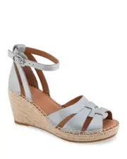 Gentle Souls by Kenneth Cole Women's Coolie Espadrille Wedge Sandals 6