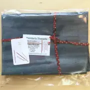 Painters Threads 28 count even weave linen Waterhouse denim blue grey 16" x 16"