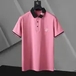 VERSACE1927 POLO衫純棉短袖翻領T恤男POLO衫休閒商務