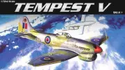 Academy 1/72 Hawker Tempest V | Highly Detailed | Authentic Decals |