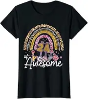 [X.Style] 24th Girl Birthday 24 Years Old Rainbow 24th Birthday Party ds640 T-Shirt (M)
