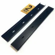 Set of 2-24” C Channel Steel Support for Table Top Live Edge Slab, 3/4" Leg, C-C