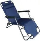 Outdoor Folding Reclining Beach Sun Patio Chaise Deck Chair Pool Lawn Lounger US