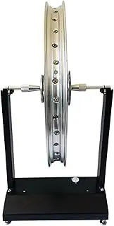 Motorcycle Tire Balancer | Truing Stand with Adjustable Truing Pointer - Heavy-Duty Balancing Tool, Rim Repair & Tire Alignment Tools for Most Motorcycles