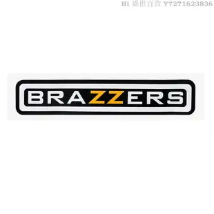 Hi 盛世百貨 BRAZZERS 車貼 精美防水貼紙 車貼 美式風格 反光材質（滿200元出貨）