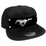 Mustang Running Horse Strap Trucker Hat * Cool Cap Ships Worldwide & FREE to USA