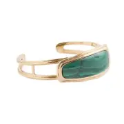 Simplicity Refined Malachite Bracelet