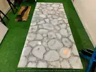 Bar Counter Top Table, White Agate Stone Console Table Top, Home Decor Table
