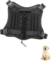 BESPORTBLE Dog Suit with Kettle Set Commuter Bag Waterproof Patrol Dog Vest Comfortable Size l