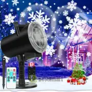 12 patrones Proyector Luces Navideñas Xmas Decors De Navidad Para Exterior Casa