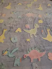 Dinosaur Throw Blanket 4 ft x 5 ft Plush