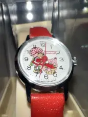 Vintage 1980s Strawberry Shortcake Wind Up Watch Bradley Working!