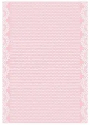 6 Pack Stamperia Rice Paper Sheet A4-Texture Pink, Day Dream DFSA4683