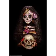 Impact Merch Daveed Benito Day of the Dead Fortune Teller 91.5x61cm Wall Decor