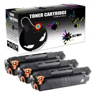 3BK Toner Cartridge replace for HP CF280A 80A LaserJet 400 M401n M425dn M425dw